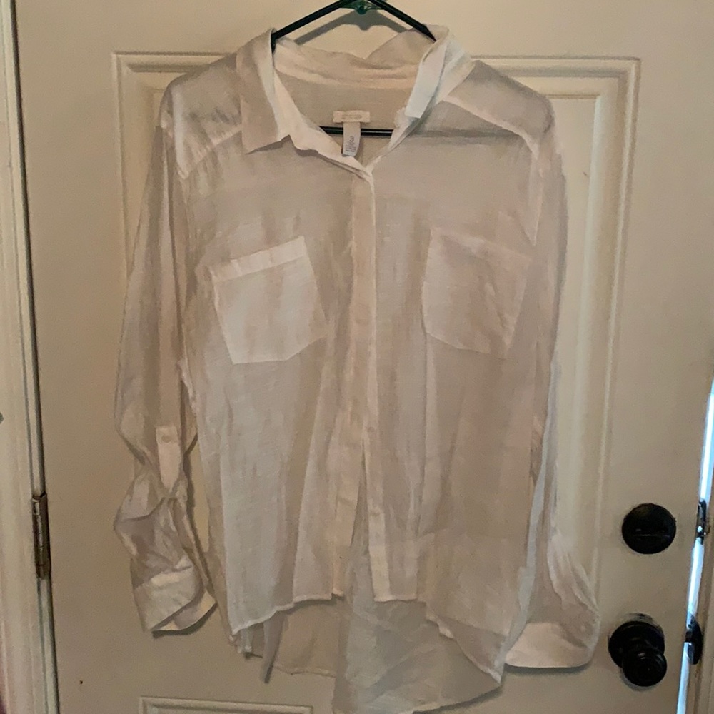 Long sleeve blouse